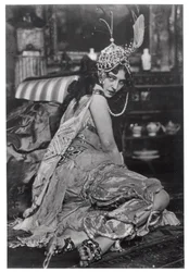 Ida Rubinstein (c. 1885-1960) as Zobeide in Scheherazade, c. 1910